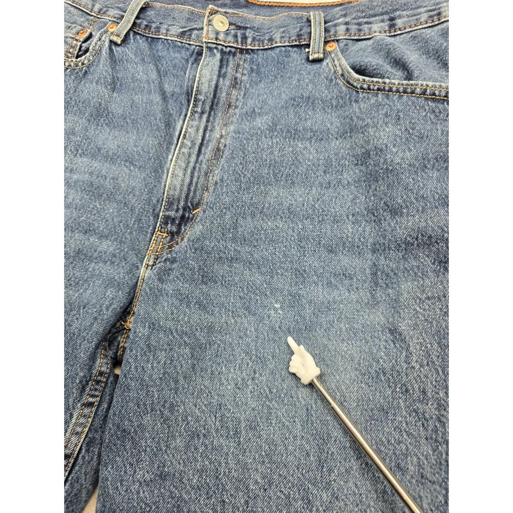 Levi's Denim Shorts Mens 40‎ Blue Jean 100% Cotton Relaxed Fit 454 Jorts